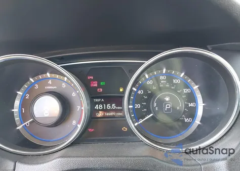 2013 Hyundai Sonata Gls from USA, damaged, VIN 5NPEB4AC6DH792325